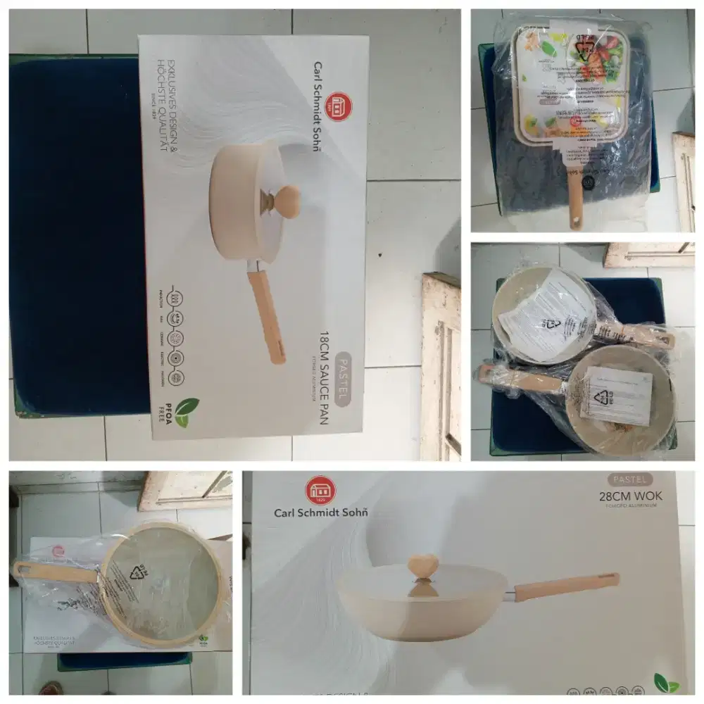 Wajan panci Carl Smitch Sohn asli teknologi jerman