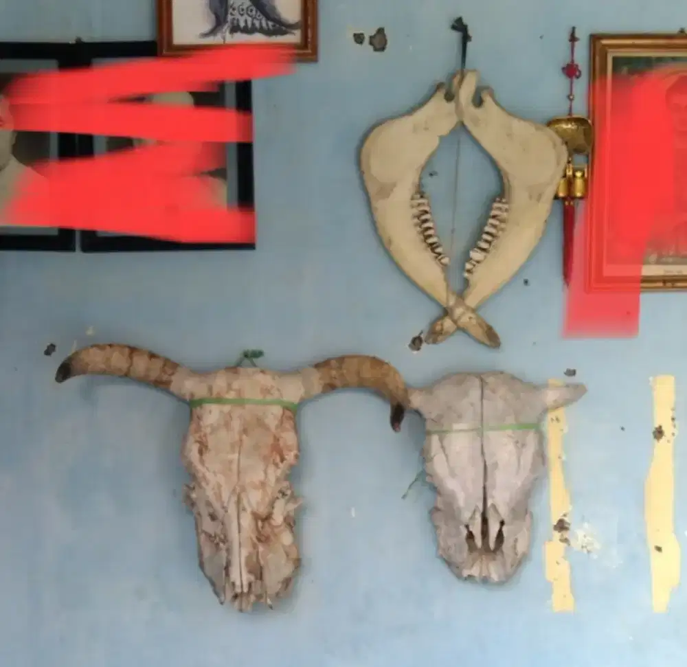 Borongan 3 pajangan dinding original