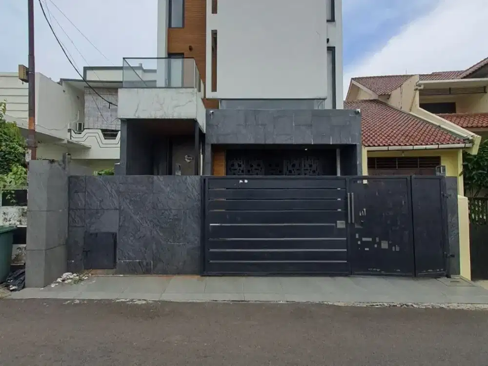 Rumah 4lt Ada Pool di Pondok Betung Bintaro, Hanya 7 Menit ke Tol Viaduct