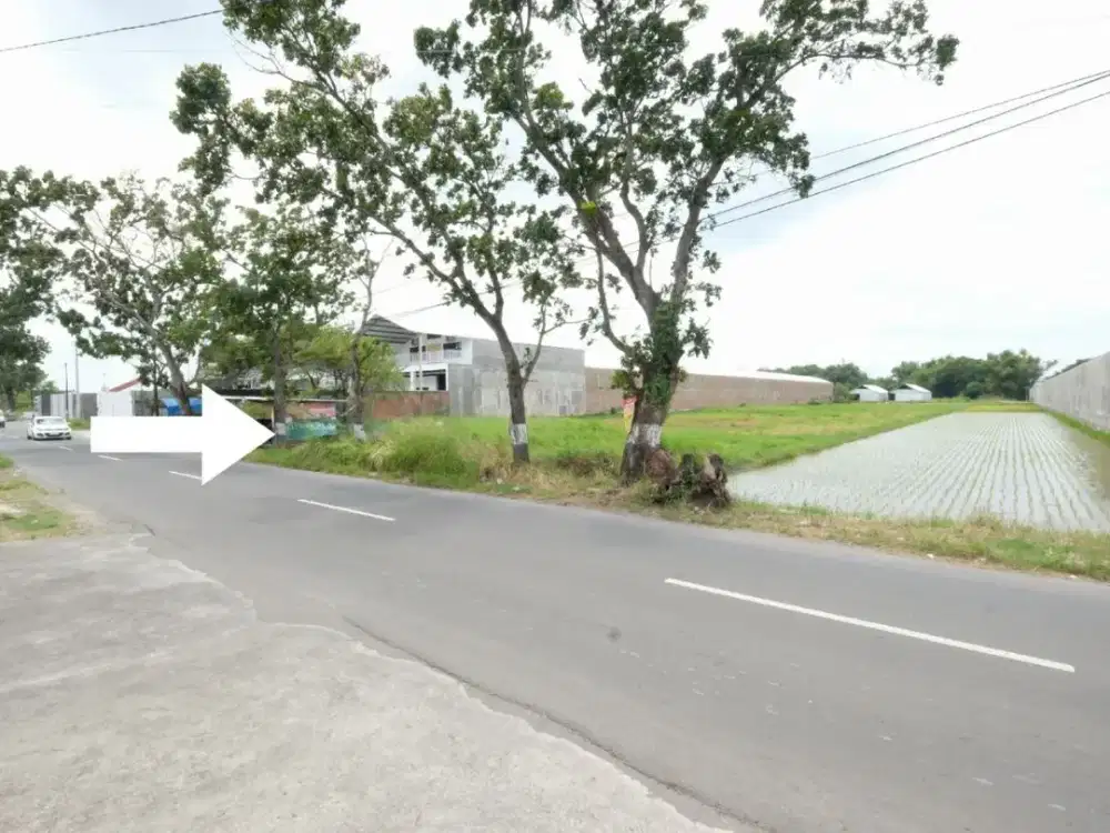 Tanah di kawasan industri sukoharjo solo akses jalan raya