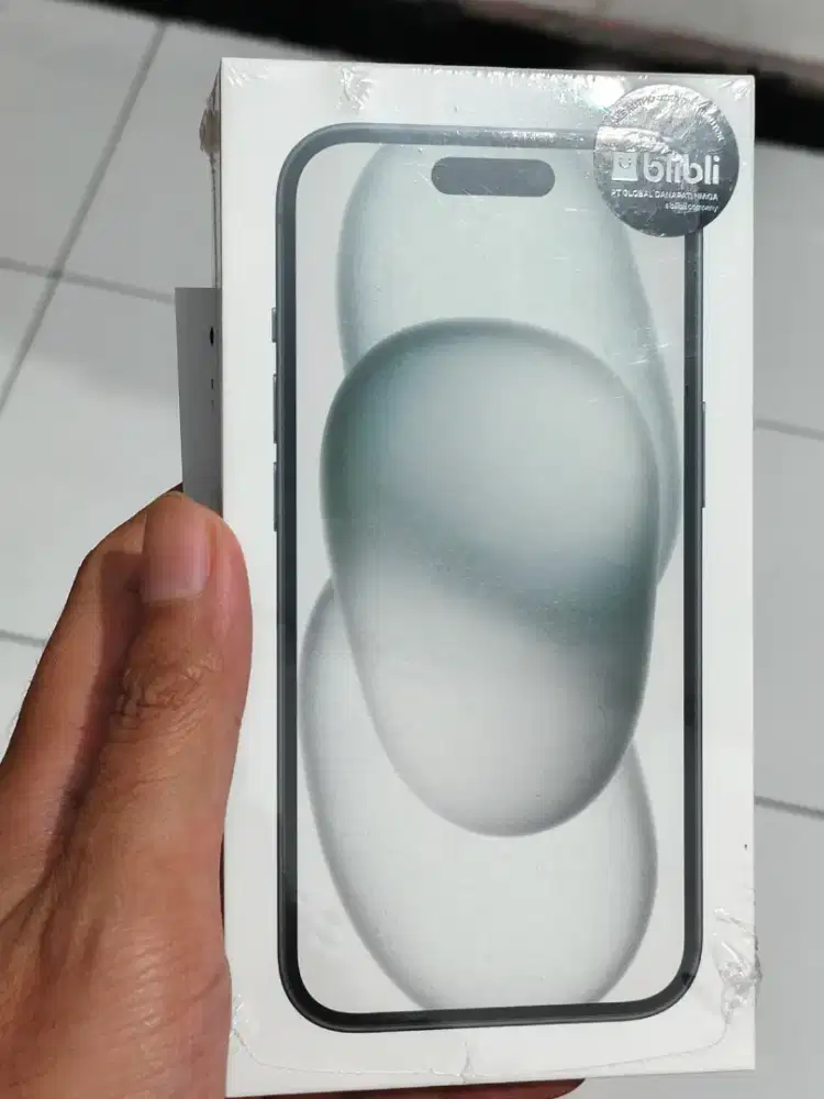 Apple iPhone 15 128GB New Black Resmi ibox