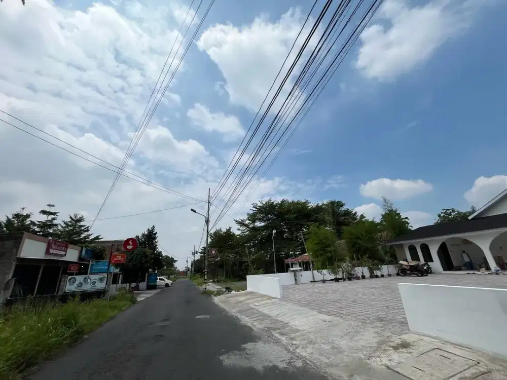 Utara jalan Damai Kaliurang tanah siap bangun hunian dan villa