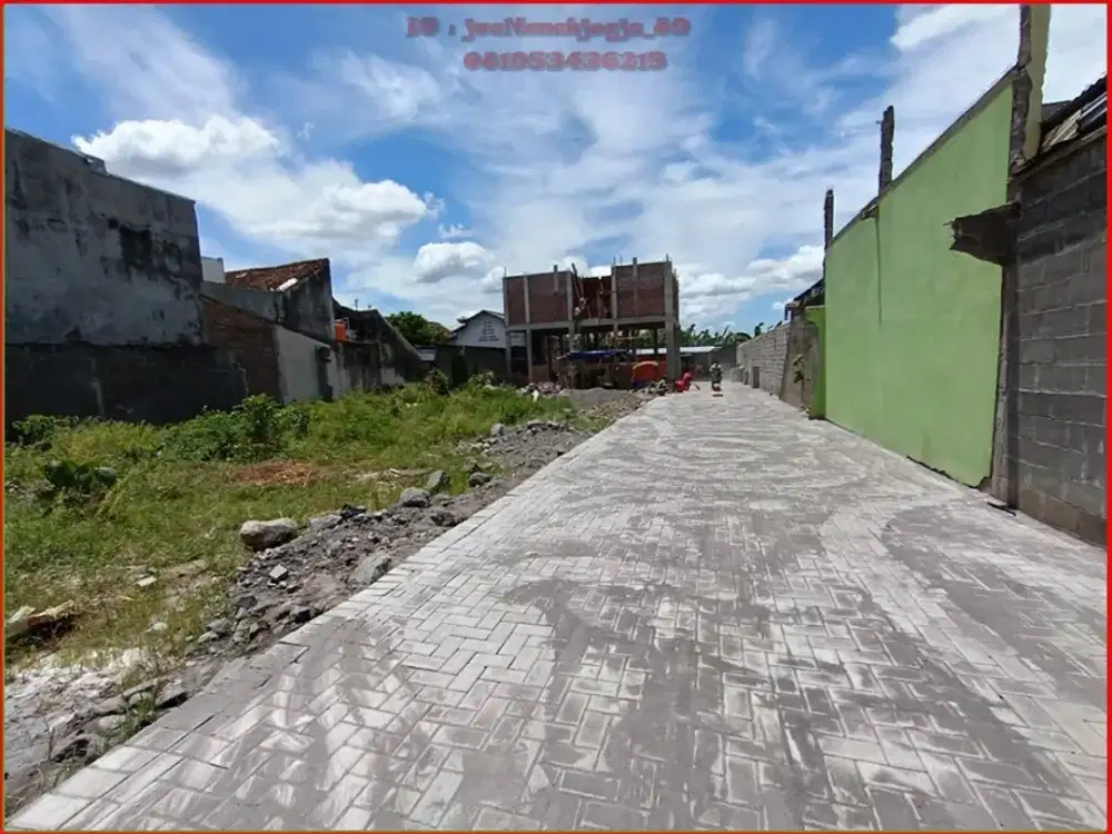 7 Menit Malioboro Tanah dijual Murah,SHM P unit