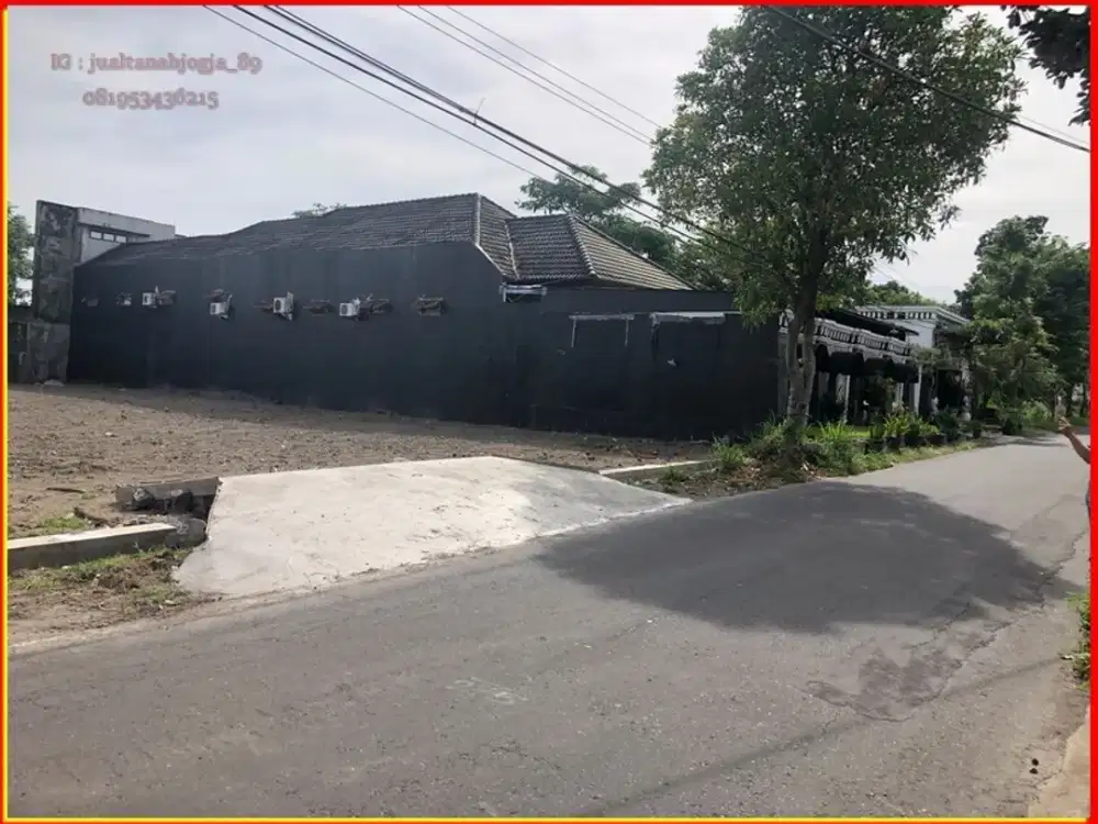 Purwomartani tanah hook dijual cepat, SHM P aman