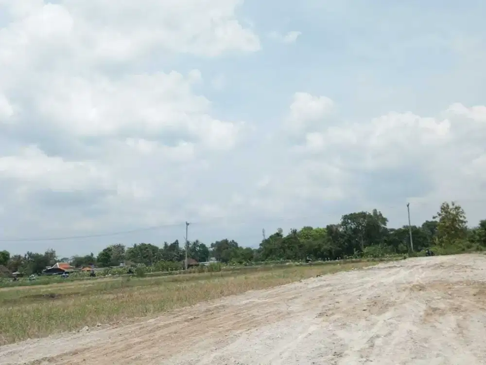 Tanah Jogja Barat dekat exit toll Gamping dalam cluster Sidokarto