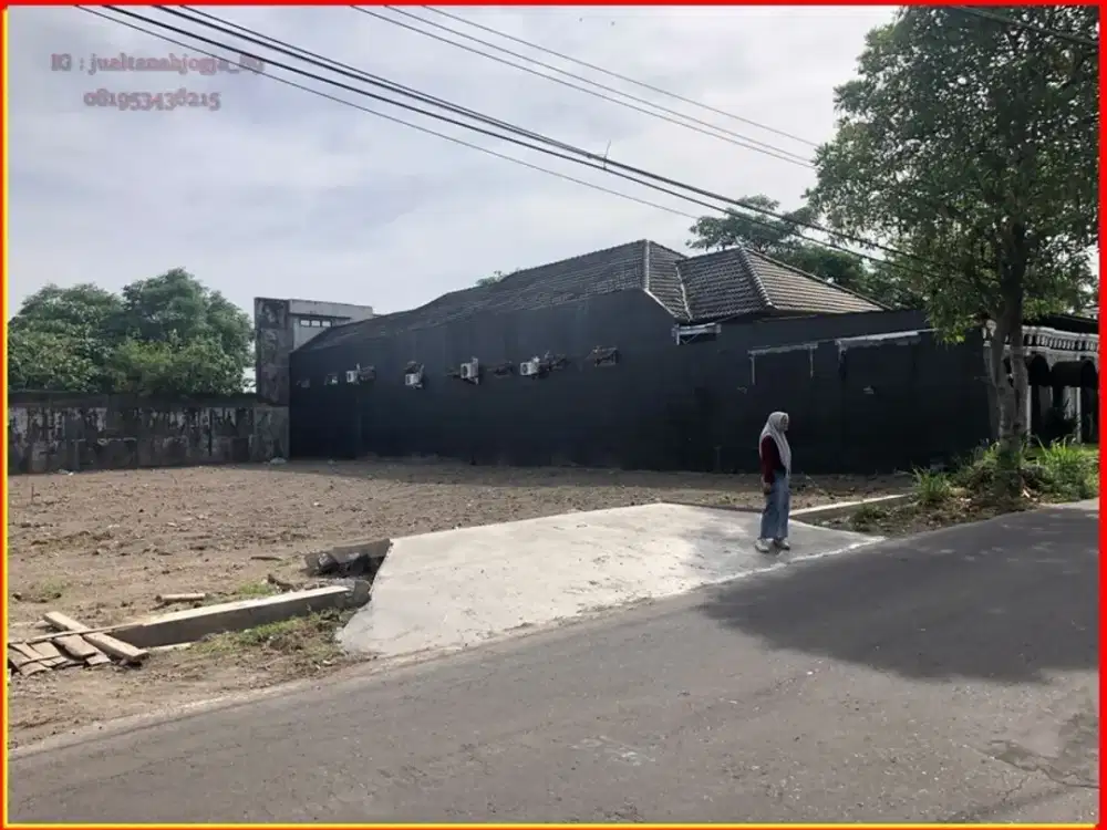 Tanah Hook di Purwomartani dekat Candi sambisari ,SHM P aman