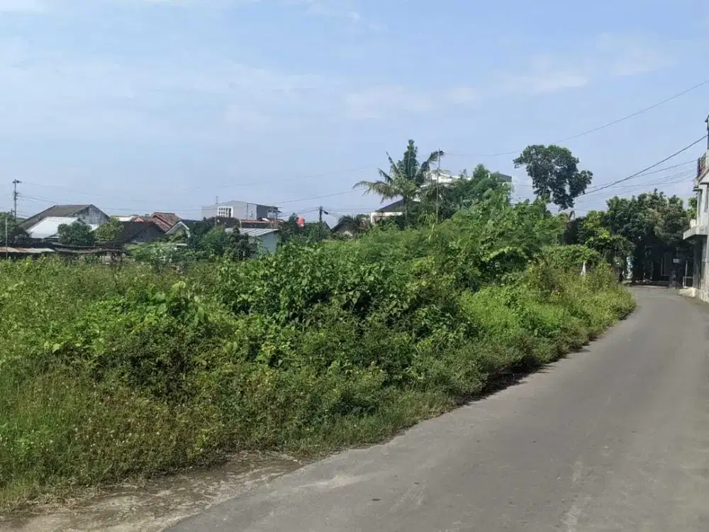 TANAH BELAKANG PERUMAHAN NOGOTIRTO ,SHM P AMAN JUAL MURAH