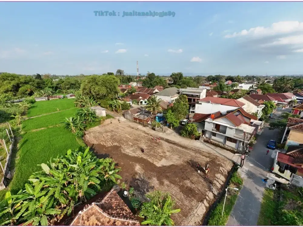 Tanah Sleman Jogja dekat sekolah BIAS Kaliurang akses papasan