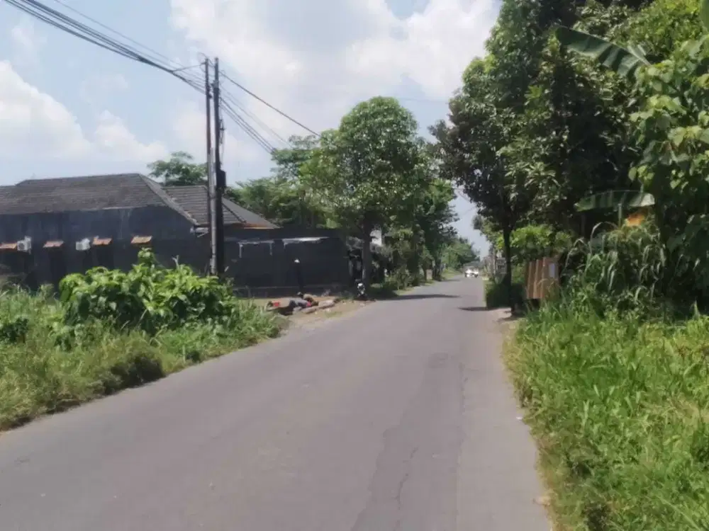 Tepi aspal Sambisari tanah cocok ruko dan kost eksklusif, SHM P