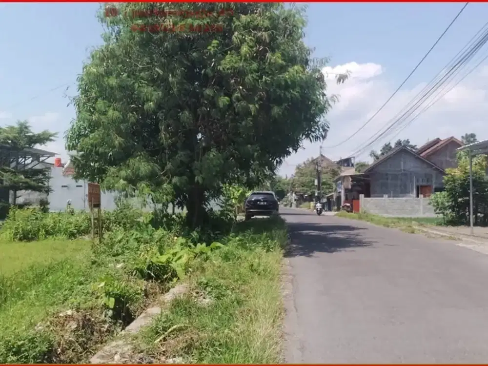 Jual murah tanah Jogja dekat Wirobrajan ,SHM P aman