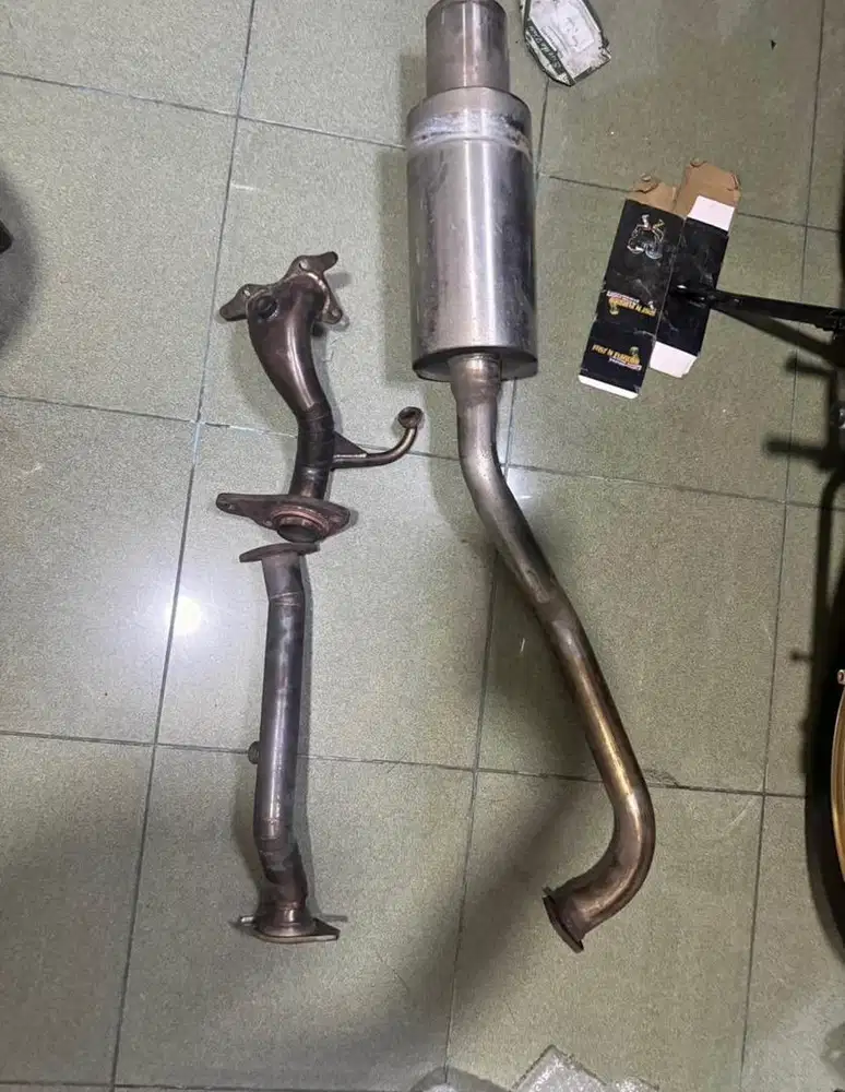 Knalpot Fullsystem Honda City Hatchback Fckexhaust