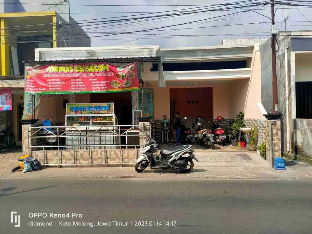 RUMAH DILELANG MURAH COCOK UNTUK USAHA 0 JALAN