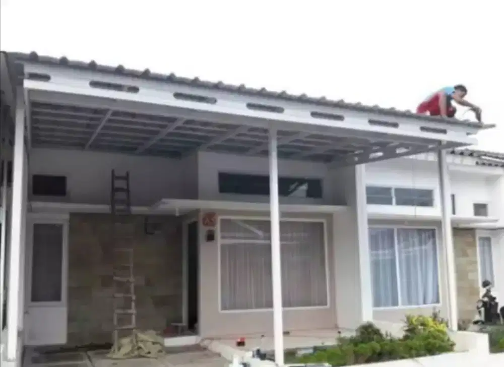 Kanopi baja ringan atap spandek