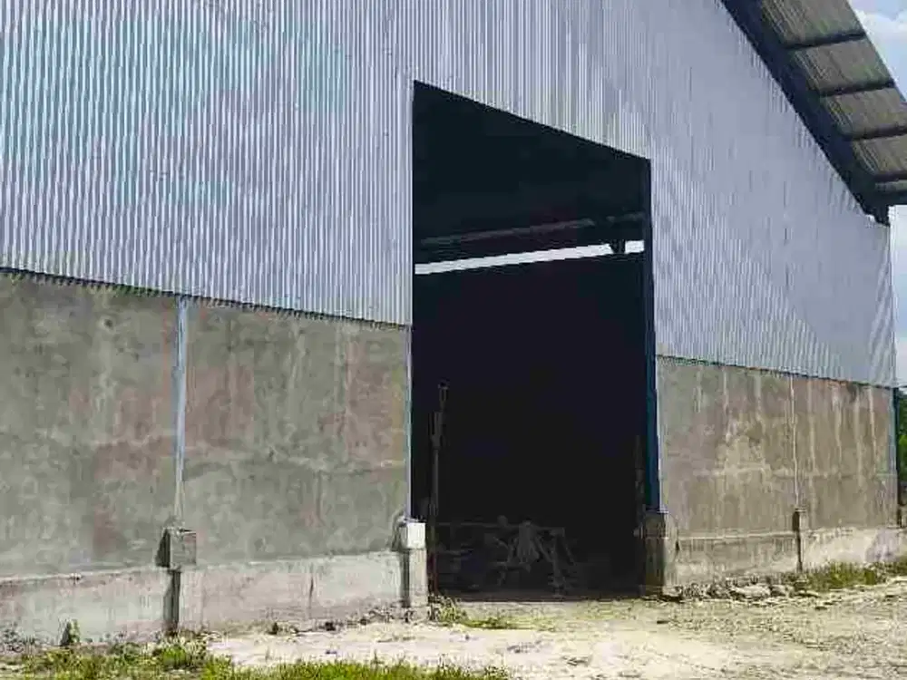 DISEWAKAN GUDANG 900 M2 DALAM PROSES FINISHING KARIANGAU BALIKPAPAN