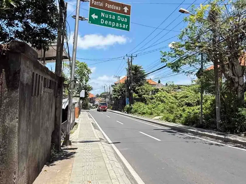 Disewakan Tanah Premium Sebelah Ithone Jl Bali Cliff Ungasan Bali