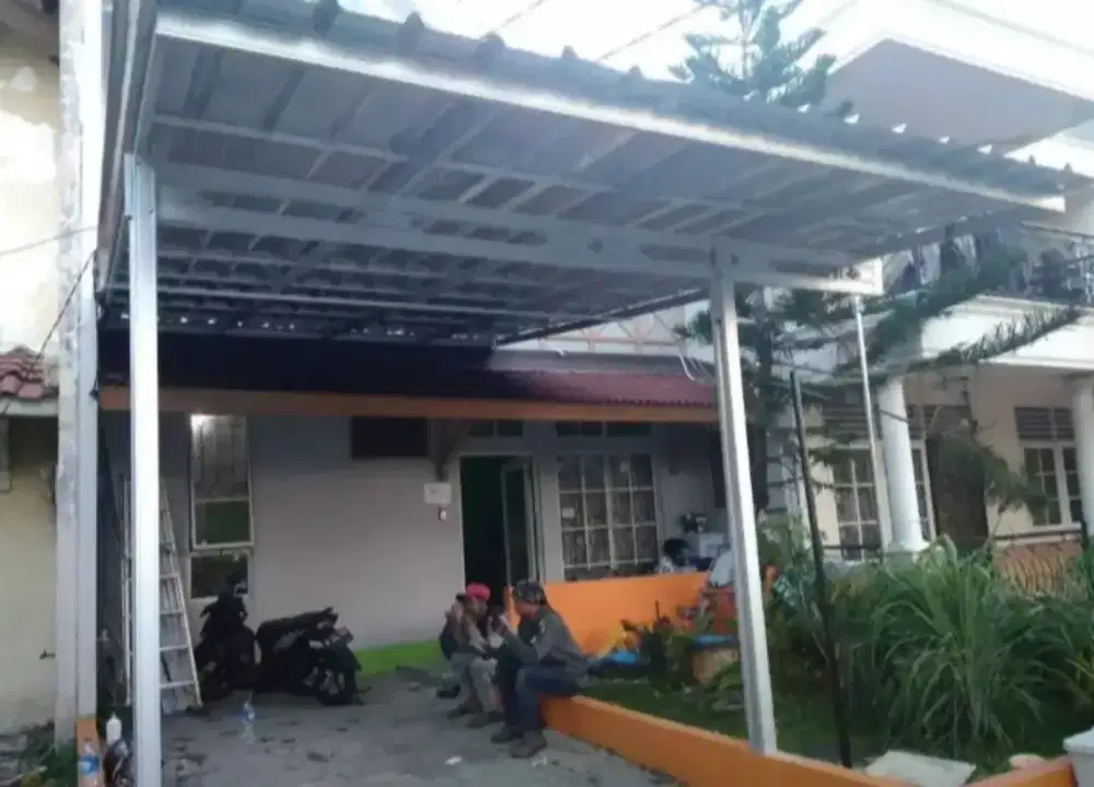 Kanopi baja ringan atap spandek