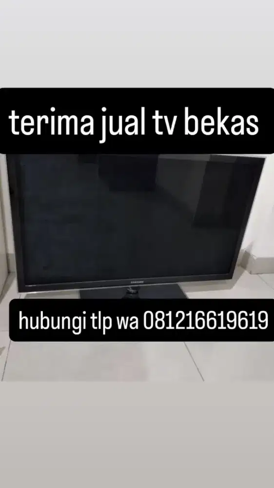Terima jual tv bekas