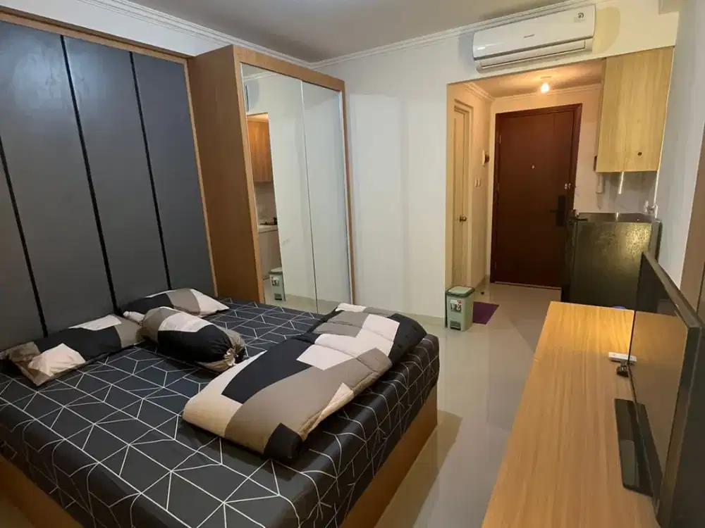 Disewakan type Studio full furnished Apartemen Signature Park Grande