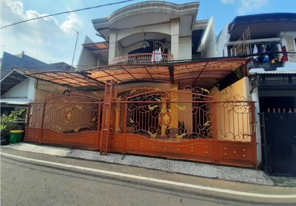 Rumah 2 Lantai Dijual via Lelang,Strategis di Kemayoran, Jakarta Pusat