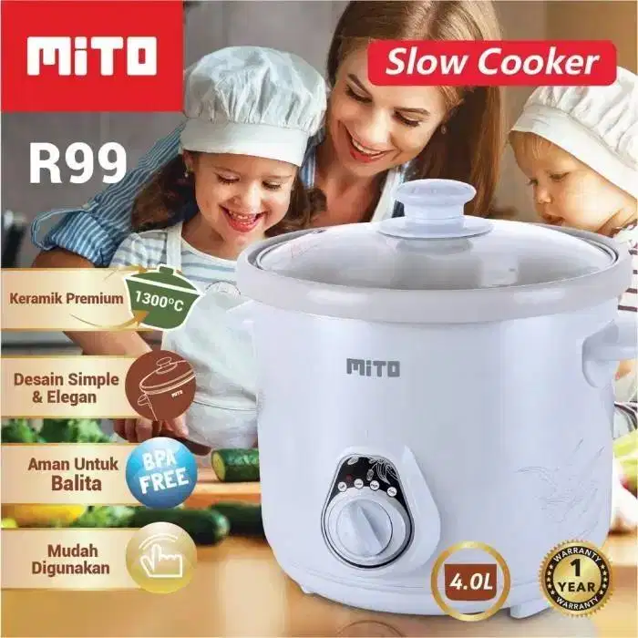 Jual Slow Cooker Mito R99 4 Liter - Preloved