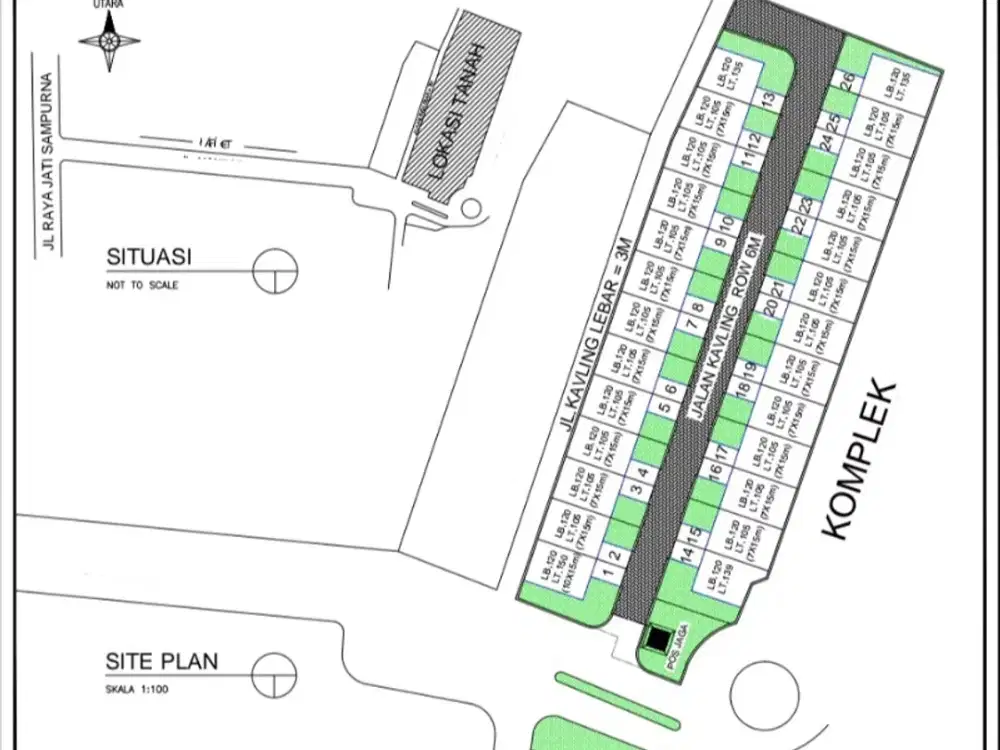 DIJUAL MURAH TANAH KOSONG DI KRANGGAN BEKASI
