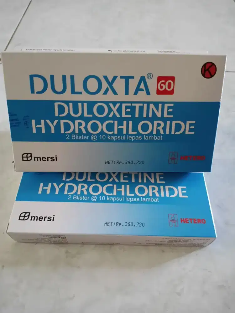 Suplemen Obat Paten Duloxta baru masih Segel bonus 4 dus murah