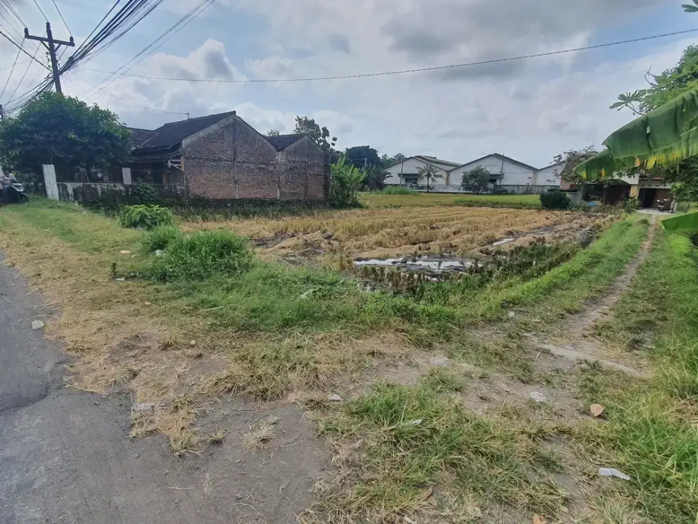 Area Berbah - Tanah Kavling Kawasan Asri; Siap Bangun