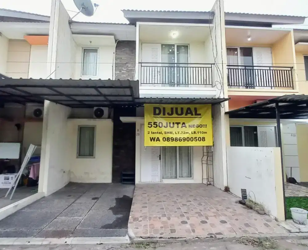 Perumahan Gentan 2 lantai cluster (bisa KPR bank)