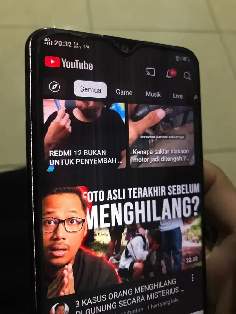 dijual hape minus an