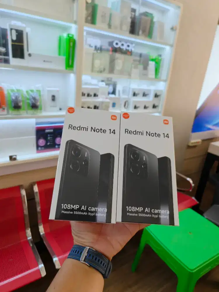 XIAOMI REDMINOTE 14 RAM 8/256GB GARANSI RESMI XIAOMI