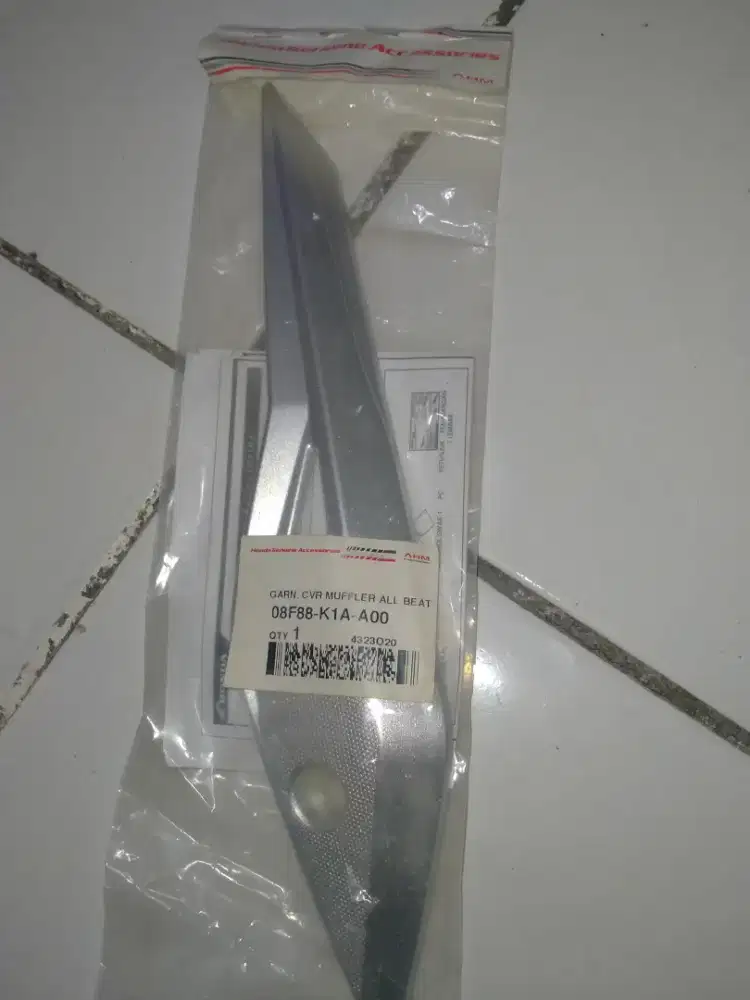 Garnish knalpot honda beat deluxe