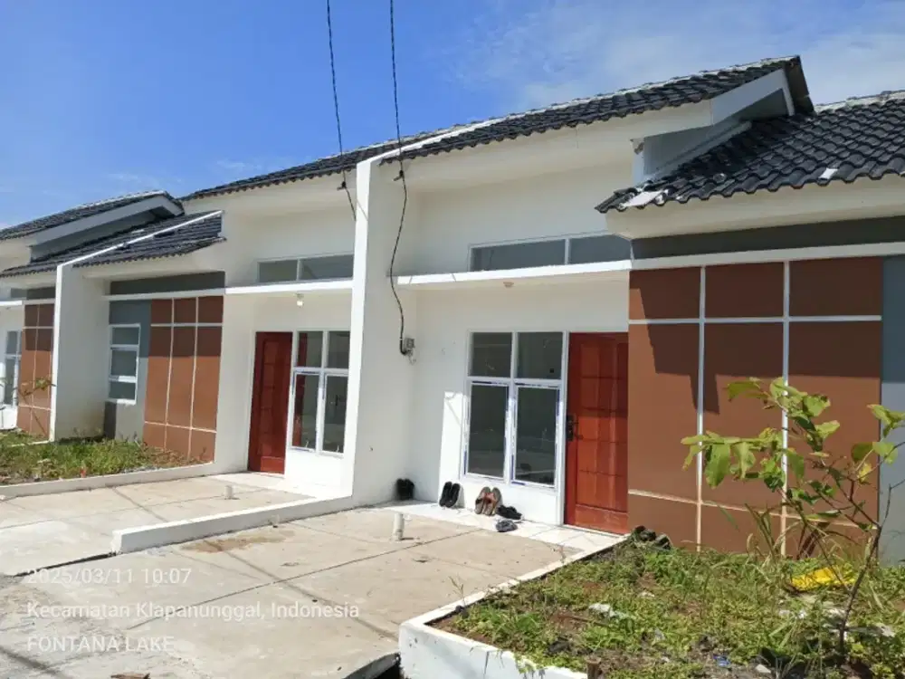 Rumah subsidi Dp murah double dinding cibubur