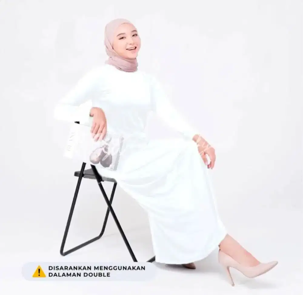 Koyu Hijab Iner Manset Dress Jersey Premium Kalia