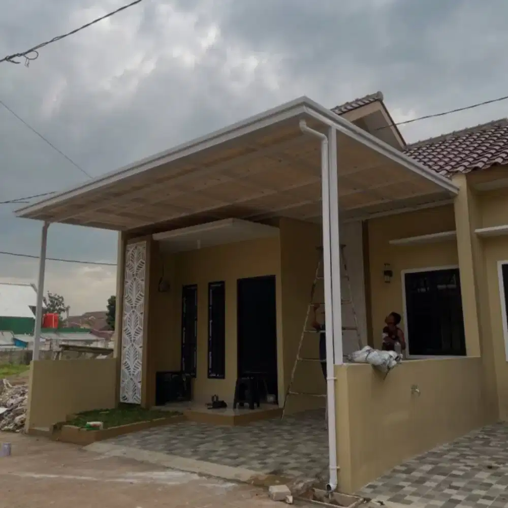 Melayani pemasangan kanopi baja ringan