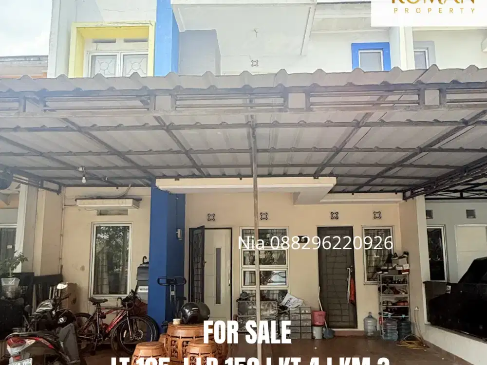 RUMAH PURI BETA 2 LANTAI 2 SIAP HUNI