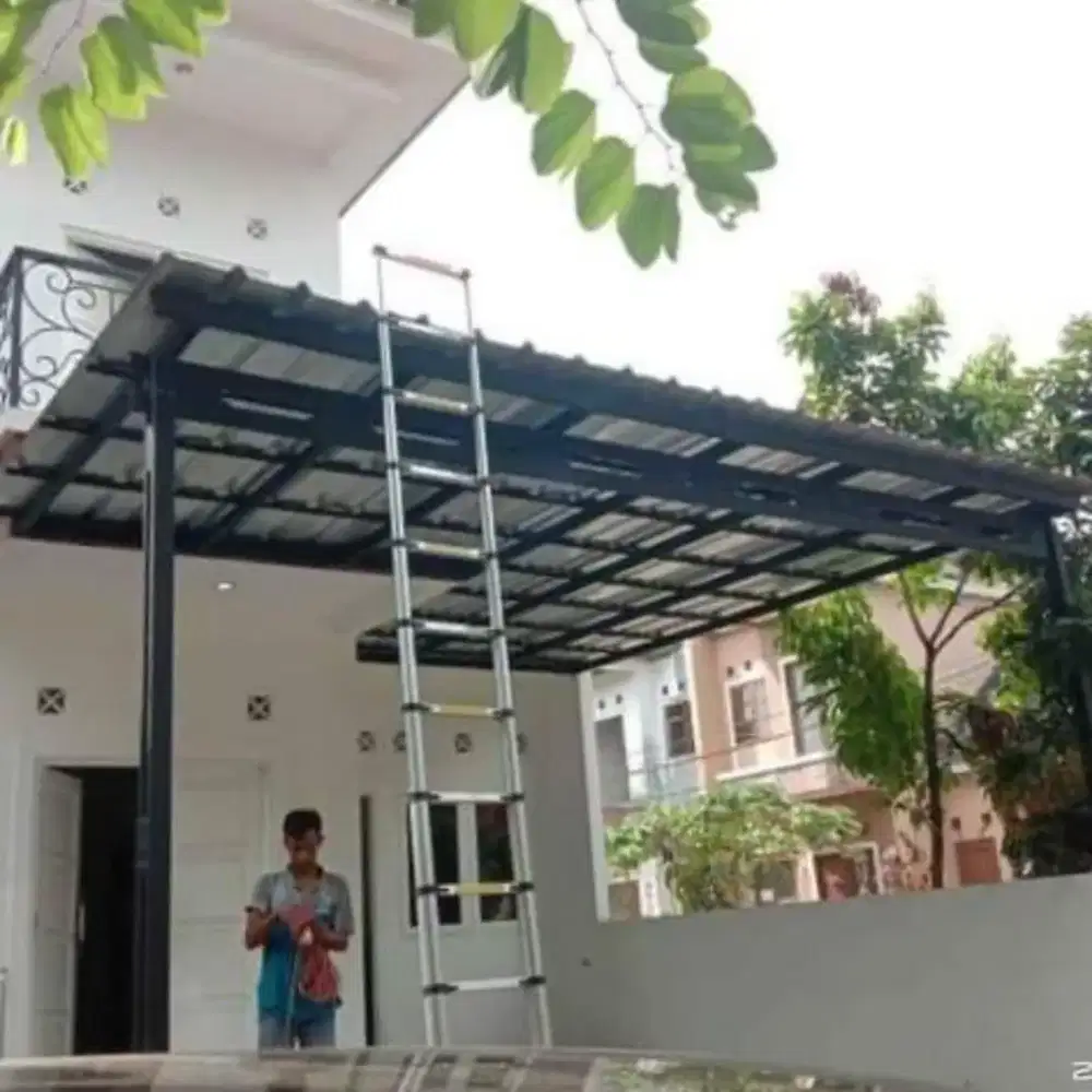 Jasa pemasangan kanopi baja ringan