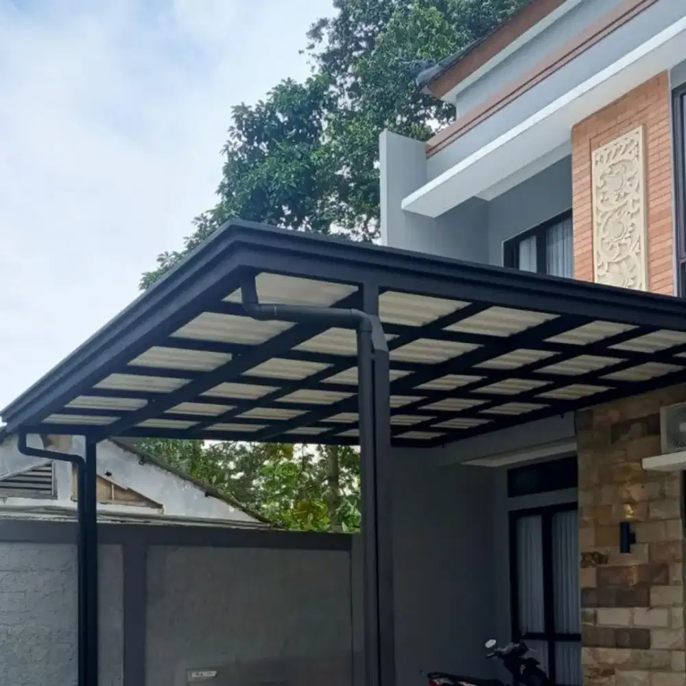 Kanopi hollow atap alderon