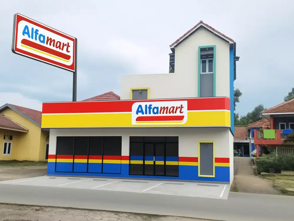 Rumah Buat Kantor / Ruko / Alfamart / Klinik / Bengkel / Kos / Gudang