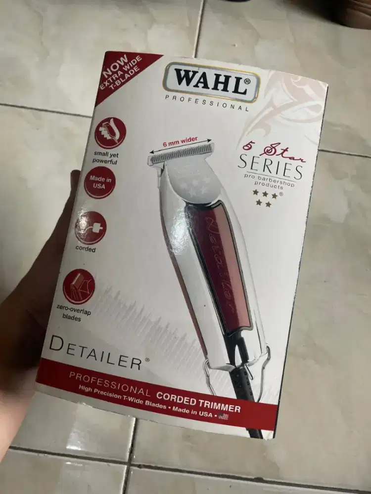 ALAT CUKUR PENIPIS RAMBUT WAHL DETAILER HAIR TRIMMER CORDED 220V
