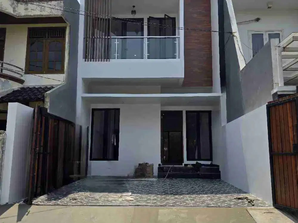 Dijual Rumah Baru Dalam Komplek Dengan Akses Jalan Lebar