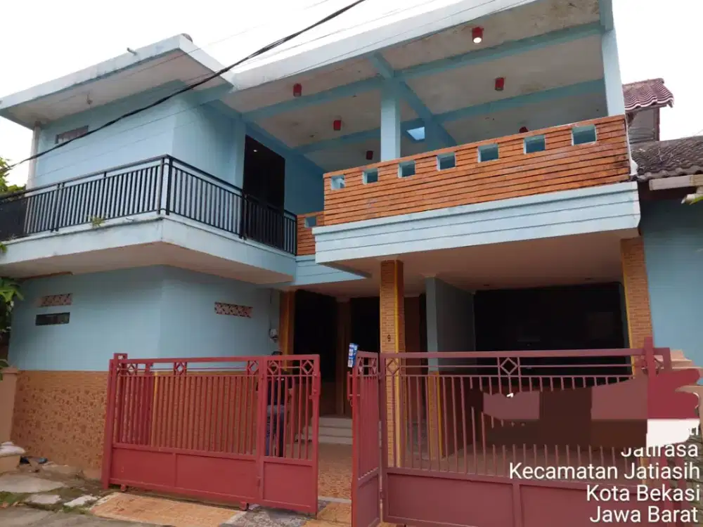 Dijual rumah besar siaphuni 2lantai di Villa Jati Rasa Bekasi