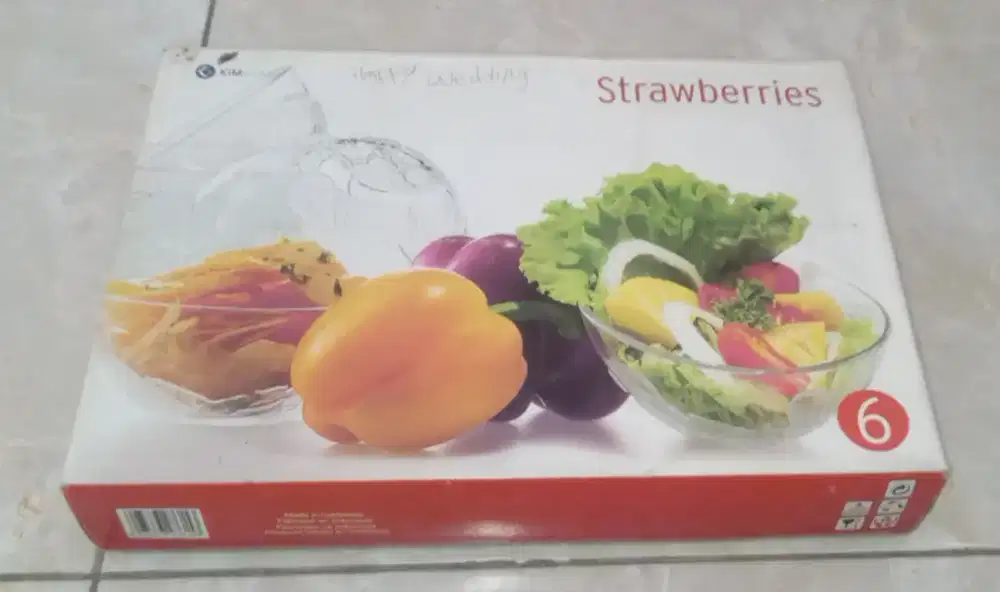 1 set mangkok isi 6 diameter 10 cm