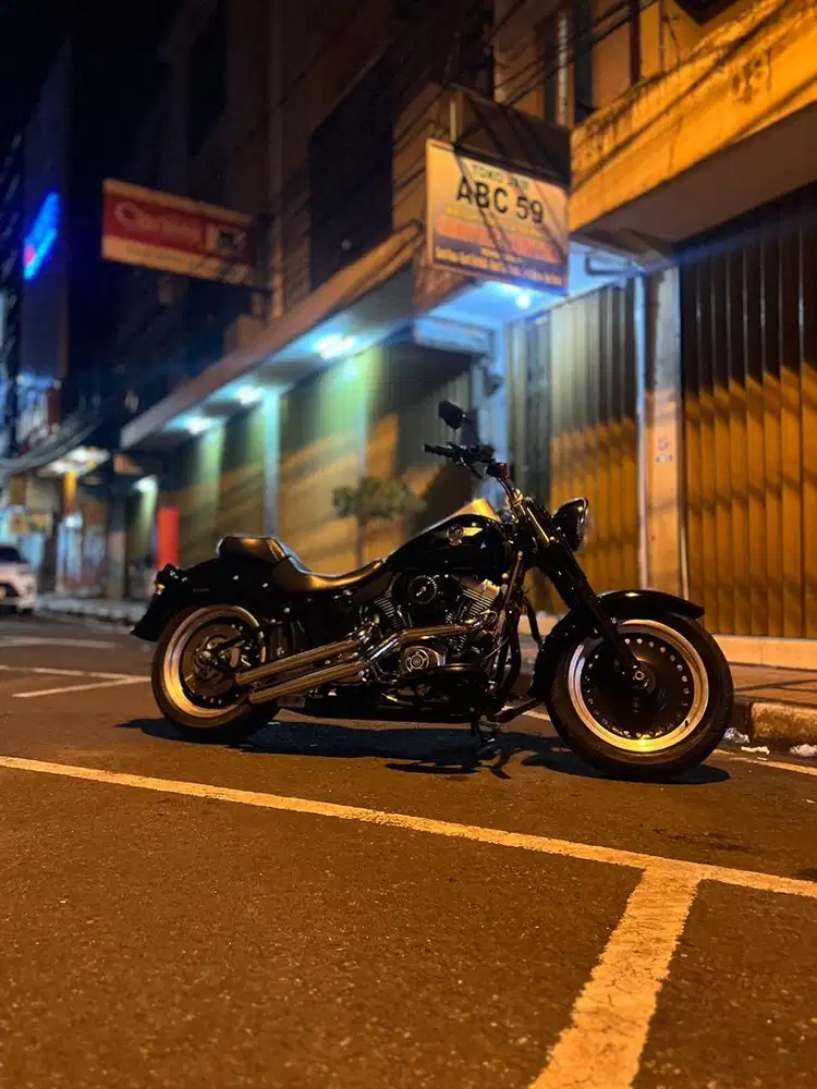 Harley Davidson Softail Fatboy  Fat Boy  Sportster  roadking