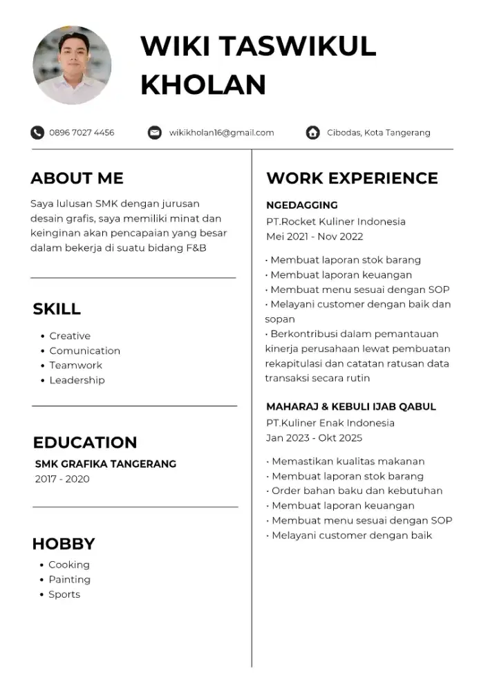 BUTUH KERJA SHIFT MALAM