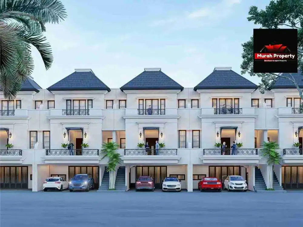 Rumah Mewah 3 Lantai Pinggir Jalan Di Ciracas Jakarta Timur