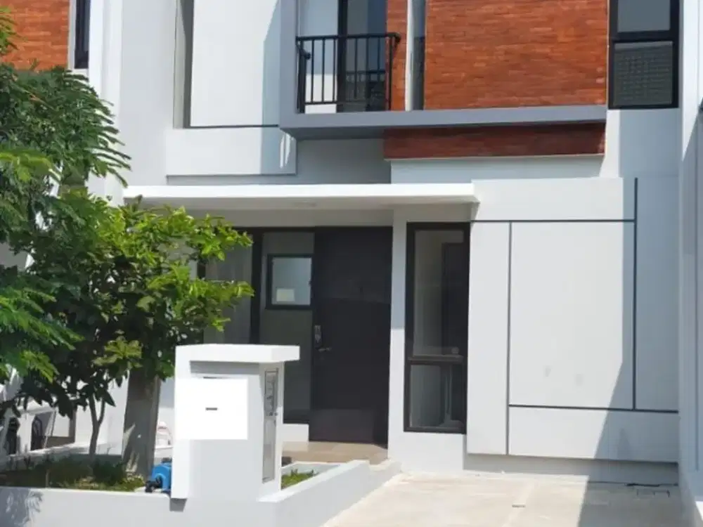 Dijual rumah minimalis semi furnished di Green Ara Residence