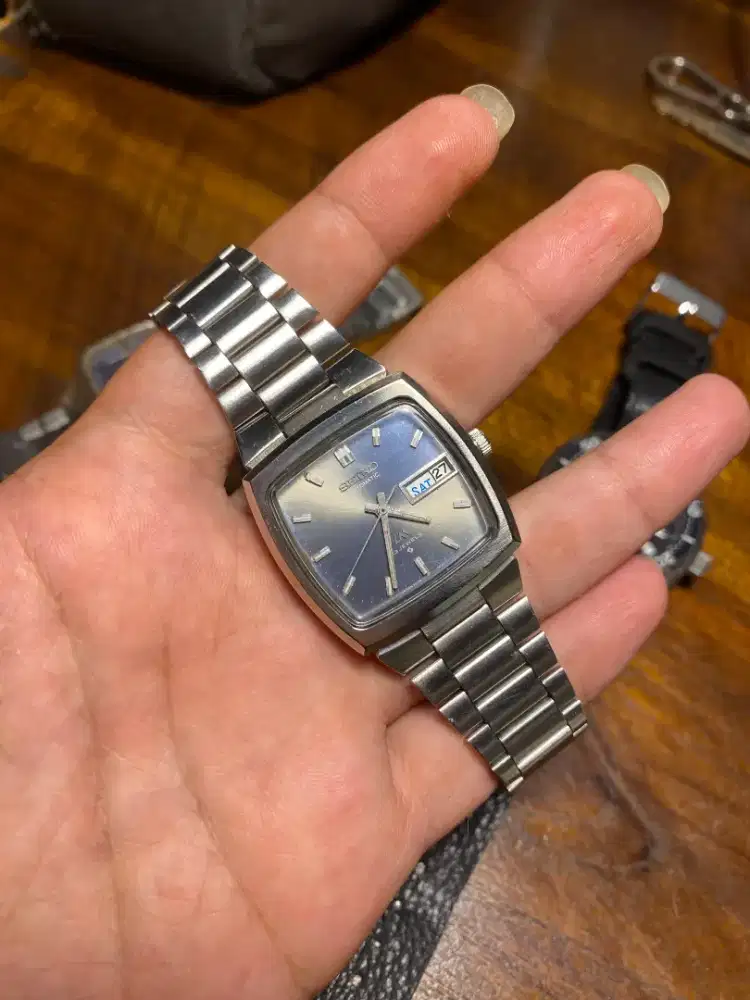 Seiko Lord Matic Blue Sunburst dial