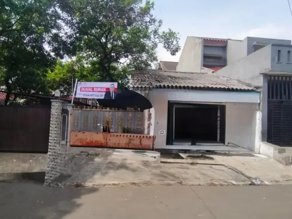 Dijual Rumah Tanah Luas Strategis Di Kavling Dki Joglo Kembangan Jakarta Barat