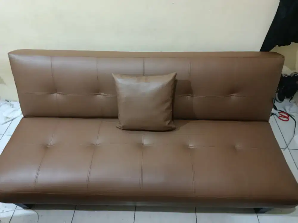 Sofa bed terbaru ganti cover tambah busa