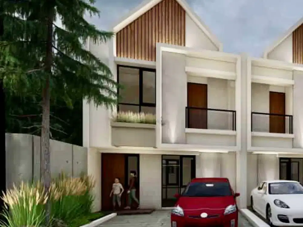 rumah kota bekasi 2 lantai harga 1 lantai cukup 500 ribu all in